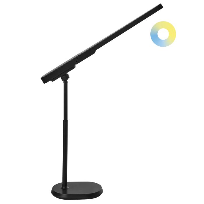 ASHBOURNE Desk Lamp with Dimmer 11 cm - Black