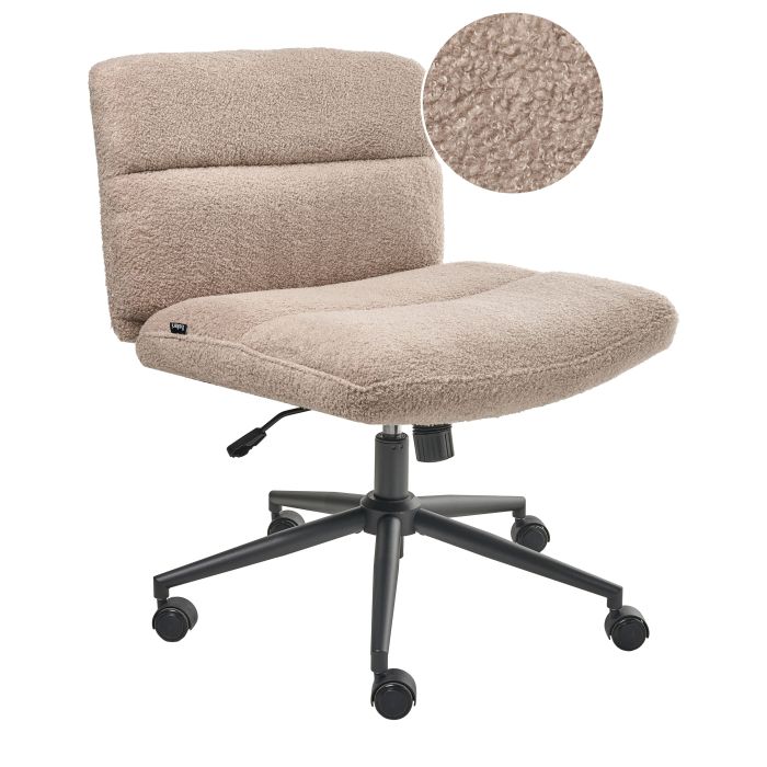 MALDENWELL Fabric Office Desk Chair - Beige