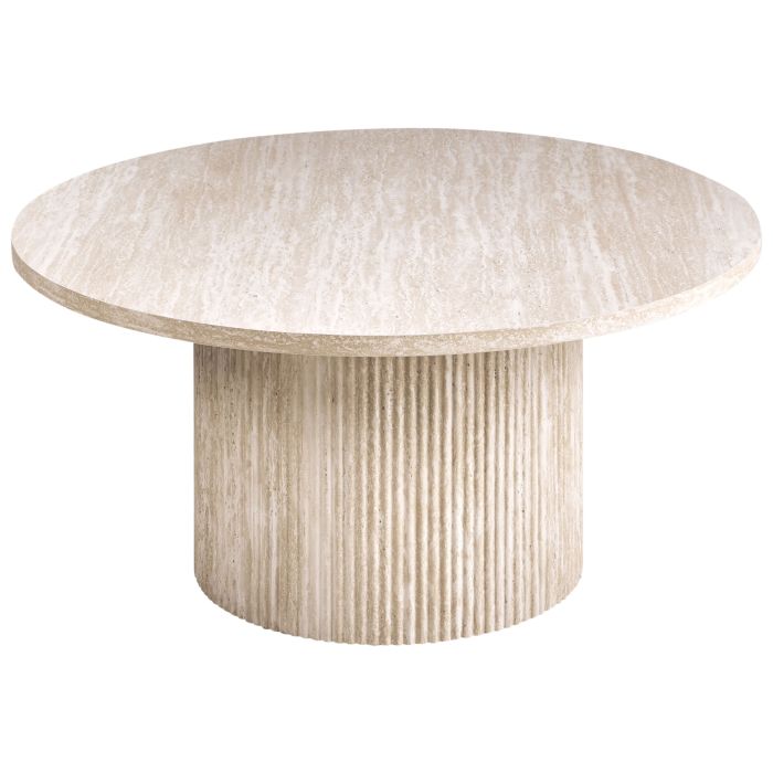 CROFTMERE Round Coffee Table - Beige