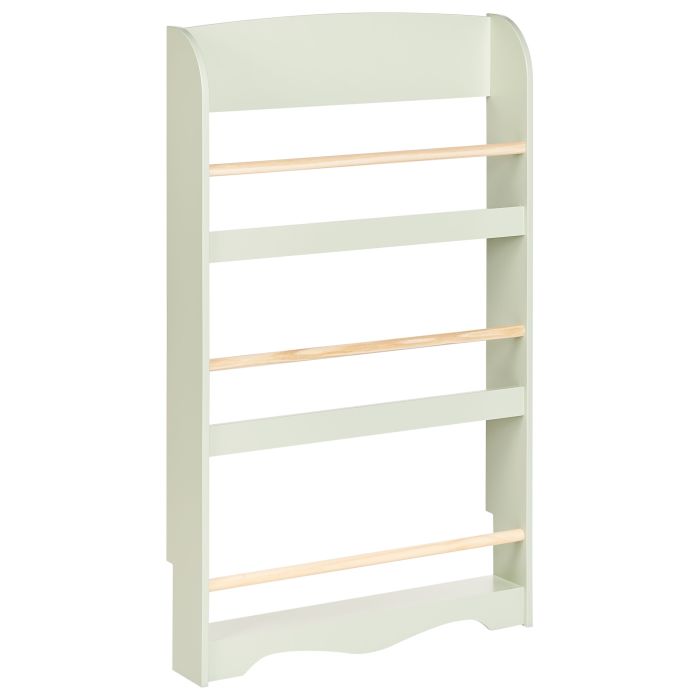 Wall Bookshelf LILOET Engineered Wood 100 cm Light Green