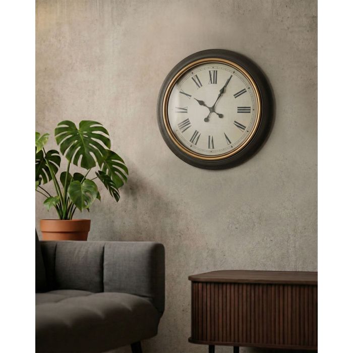 TRAVENTO Wall Clock - Black