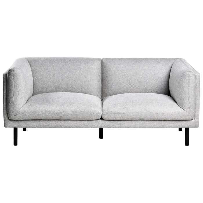 OVRGOD Fabric 2 Seater Sofa - Light Grey