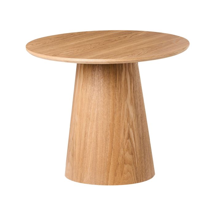 COURTMERE Wooden Round Coffee Table - Brown