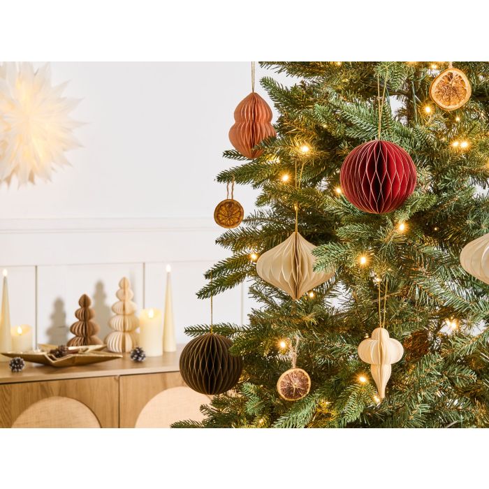 CATAXI Christmas Decor Hanging Baubles Set of 20 - Multicolour