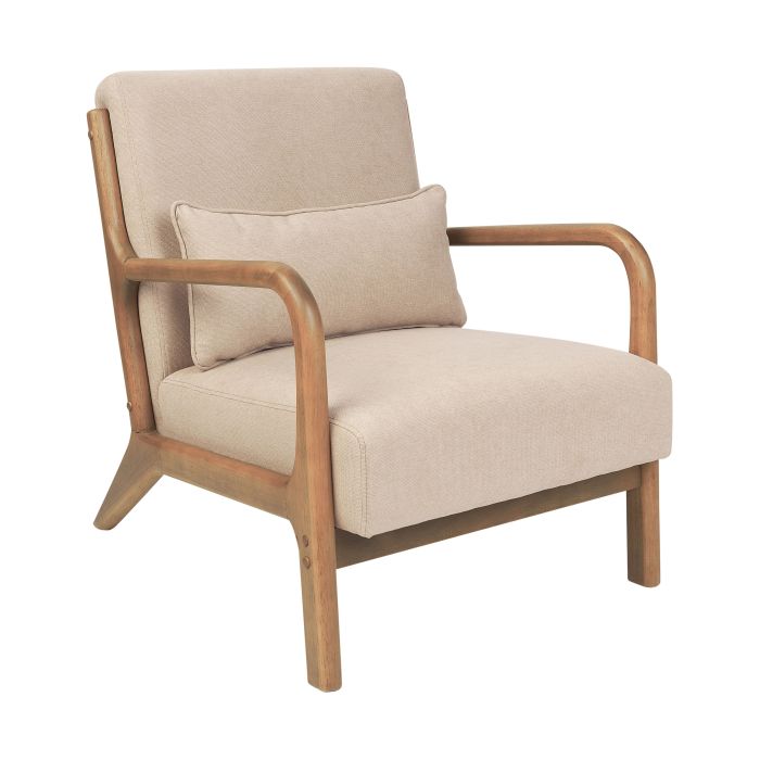Armchair SKOVDE Fabric Beige