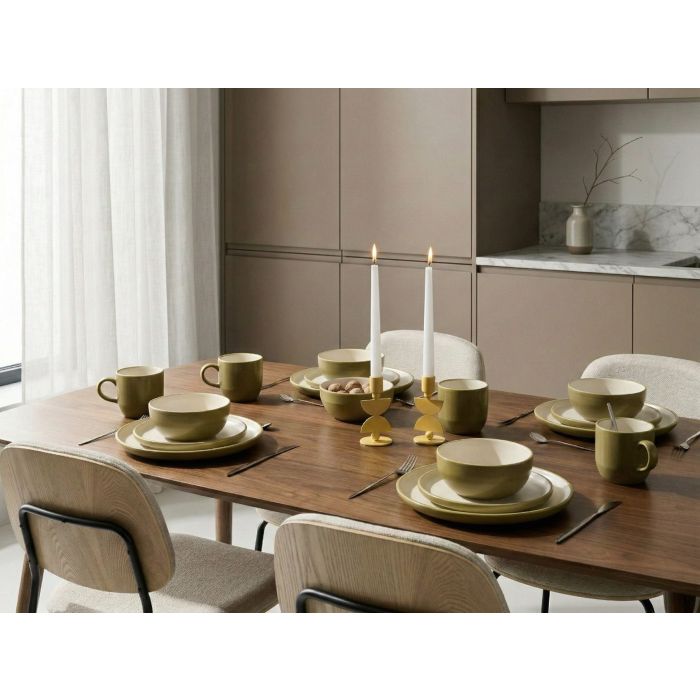 SAHIVO Dinner Set of 16 - Green