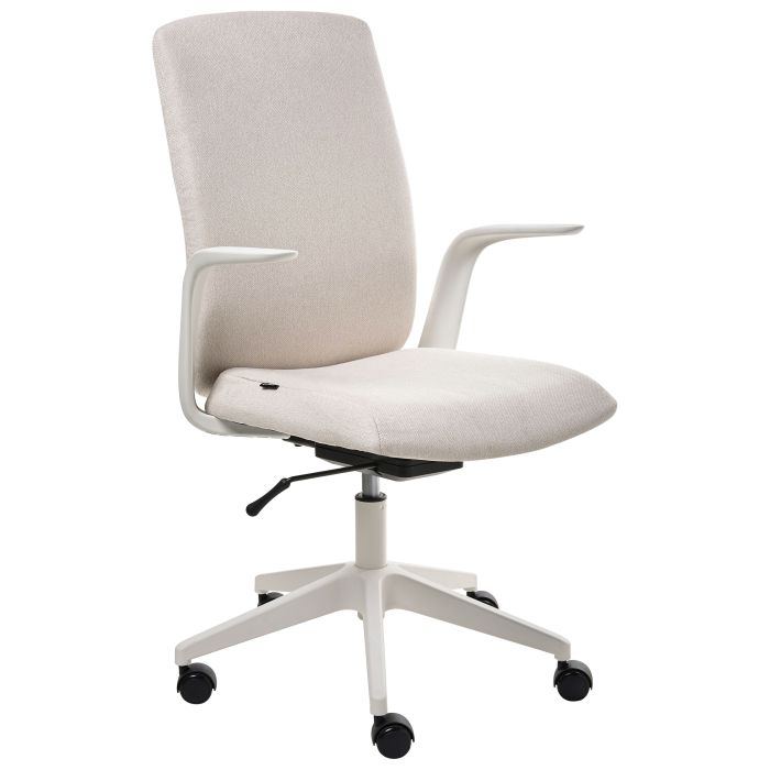 KILCOMBE Fabric Office Chair - Beige