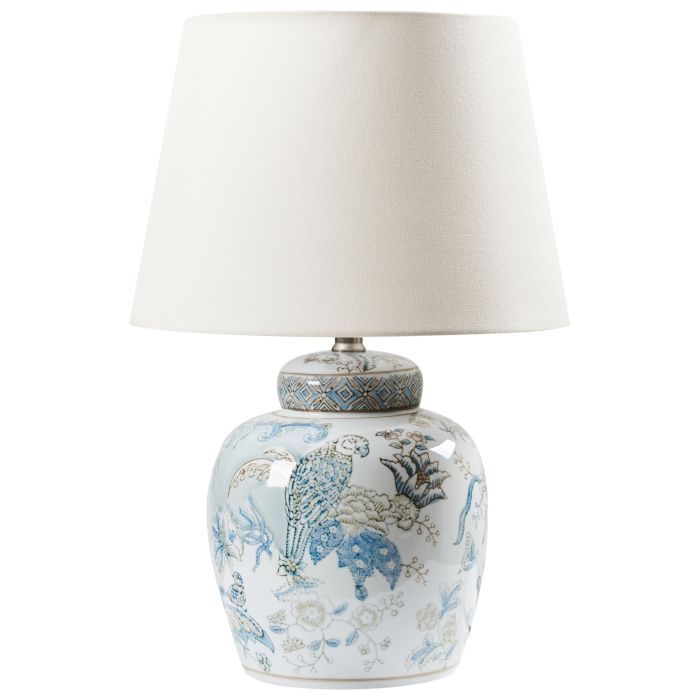 Table Lamp JAMAPA Porcelain White