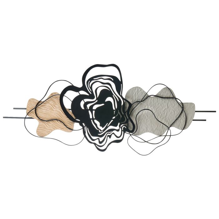 BRIDGELEIGH Wall Decor Metal - Black