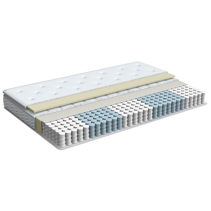 HARROWMERE Memory Foam Pocket Sprung EU Single - Beige