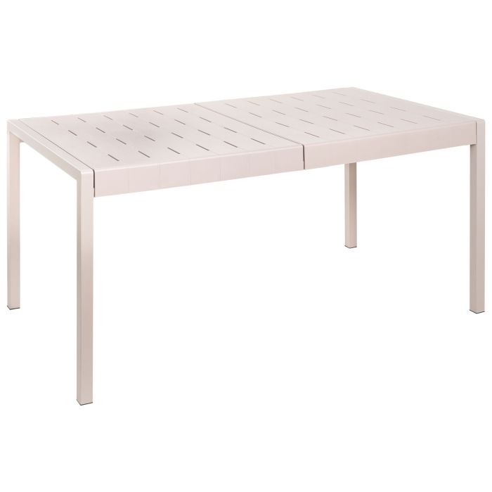 MILLDEN Garden Dining Table 154 cm - Beige