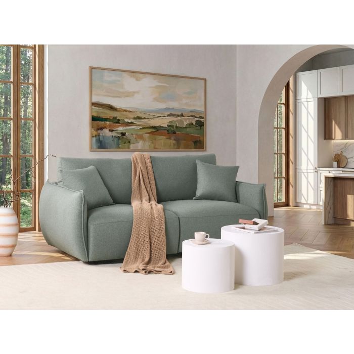 KACOVI Fabric 2 Seater Modular Sofa - Green