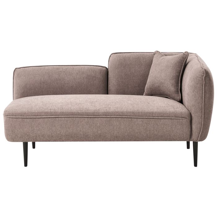 STONELEIGHON Fabric Right-Hand Chaise Lounge - Brown