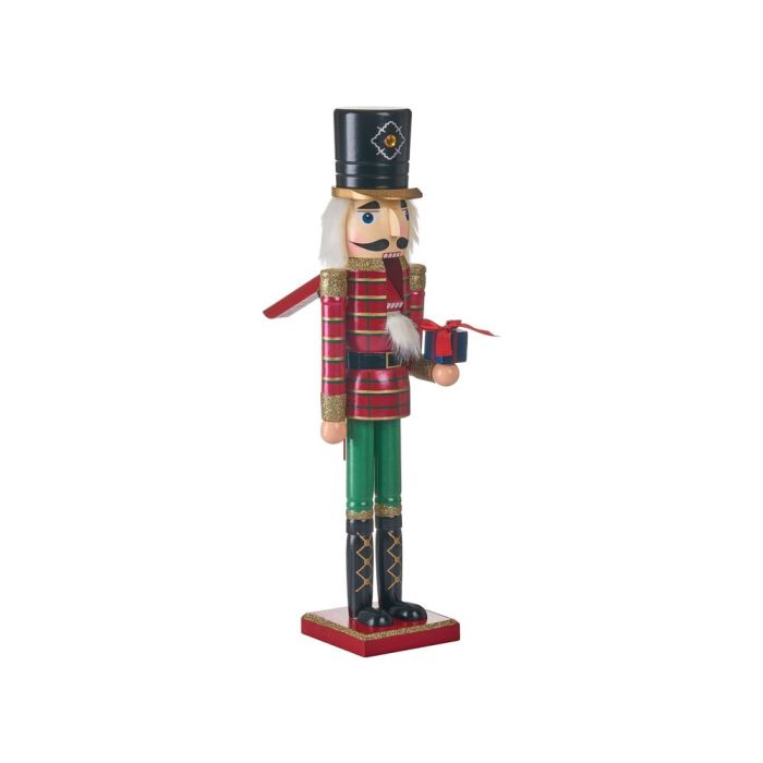 RODSJONA Nutcracker Christmas Decoration Pine Wood Figurine - Green