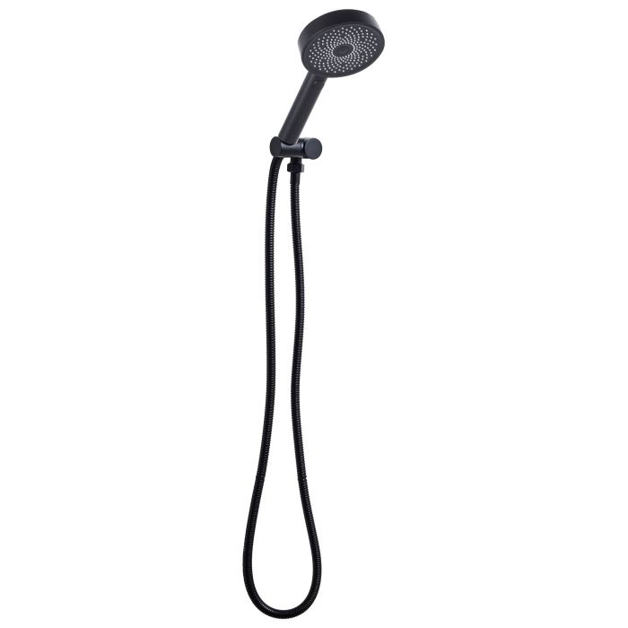 DAINMERE Shower Head and Hose Kit - Black
