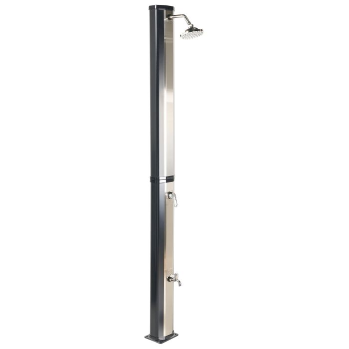 UTXPAM Freestanding Outdoor Solar Shower Black