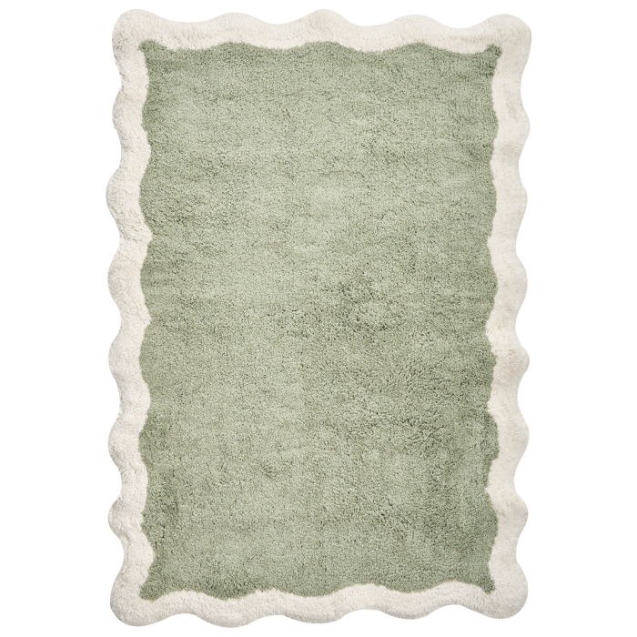 SERNADINE Cotton Bath Mat - Green