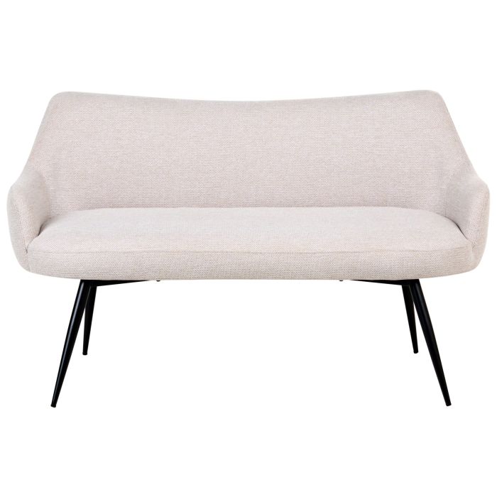 2 Seater Sofa - ALENDAR Kitchen Sofa Beige