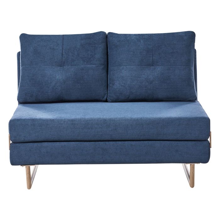 COMDEN Fabric 2 Seater Sofabed - Blue