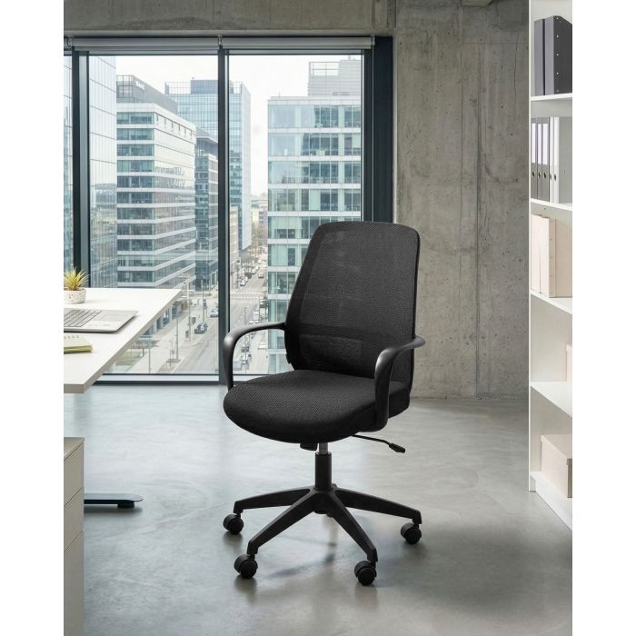KASERO Corduroy Office Chair - Off White