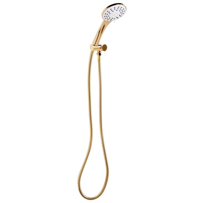 CURWELL Shower Head and Hose Kit - Gold
