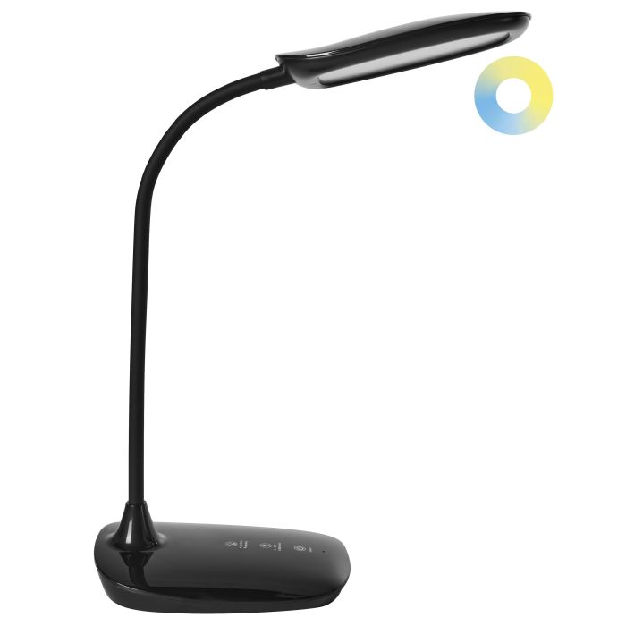 BANBURYWELL Desk Lamp with Dimmer 14 cm - Black