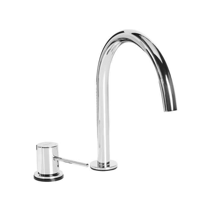 TRENSDON Basin Mixer Tap - Silver