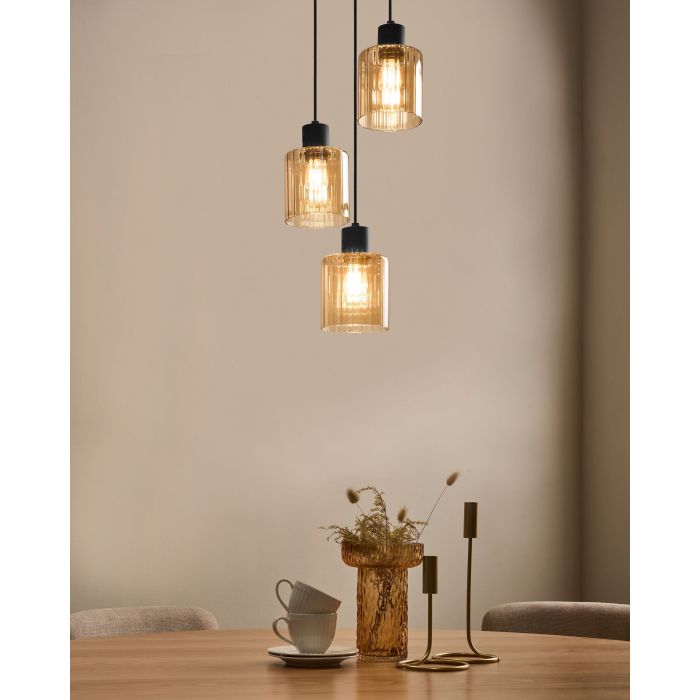 CEXUFA Pendant Lamp 3 Light - Beige