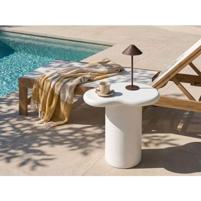 PACOVI Cotton Decorative Cushions Plant Pattern Set of 2 - White