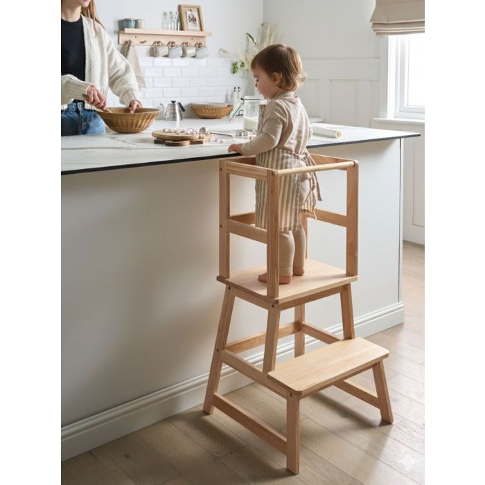 VELTARO Kitchen Kitchen Utensil Holders & Rack - Brown