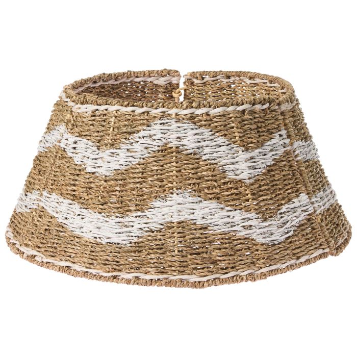 SANDBOURNE Christmas Tree Collar Seagrass 60 cm - Natural