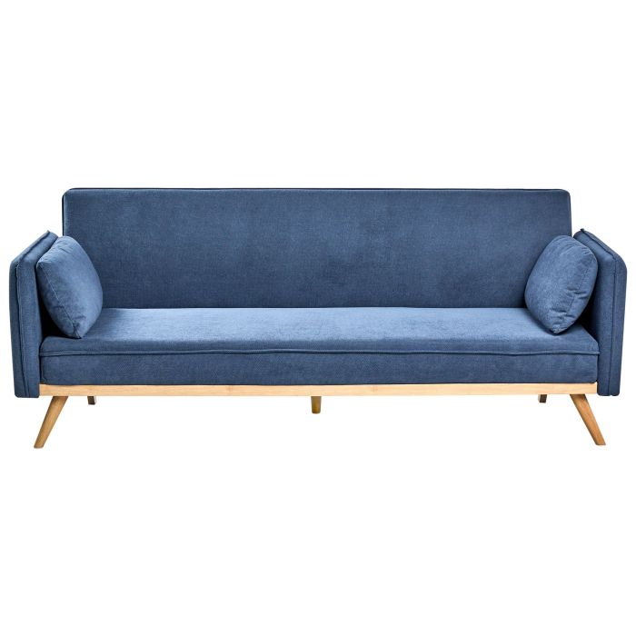 COLLEYWELL Fabric 2 Seater Sofabed - Blue