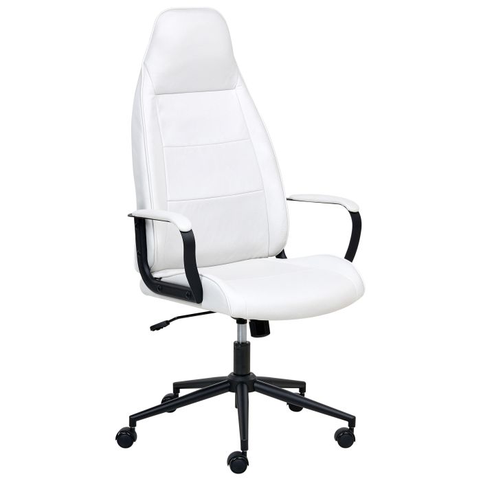 KENLEIGH Fabric Office Chair - White