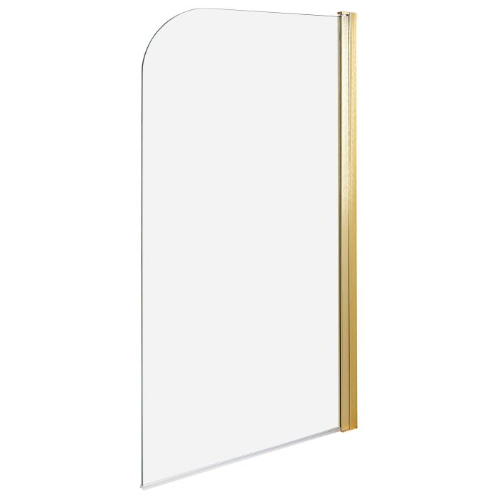 Shower Bath Screen LAPAN 140 x 80 cm Gold