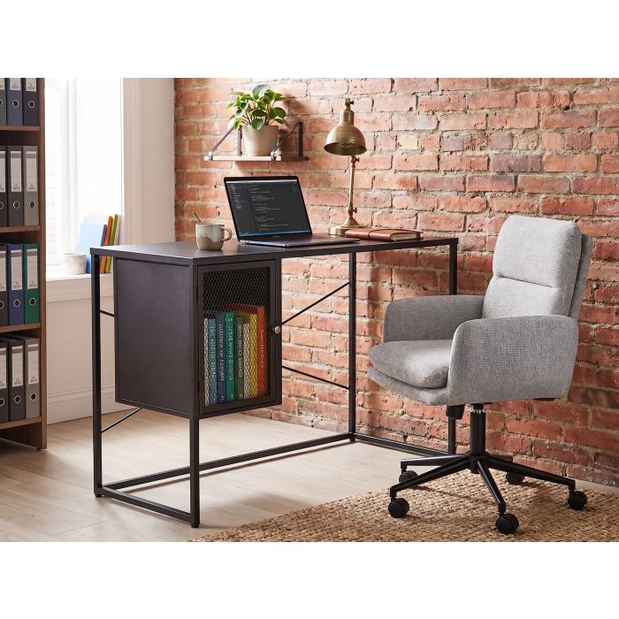 GAYARO Home Office Desk with Storage - Black