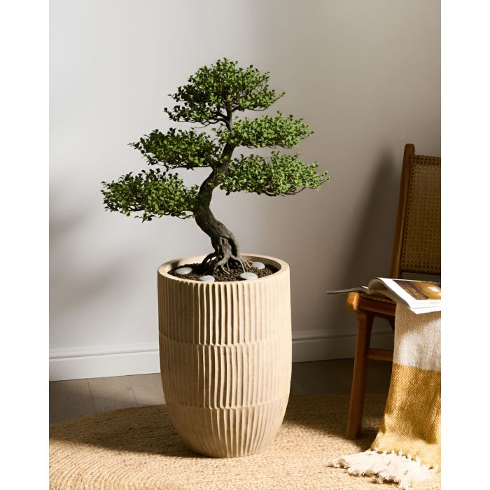 LAVENTO Plant Pot - Light Beige