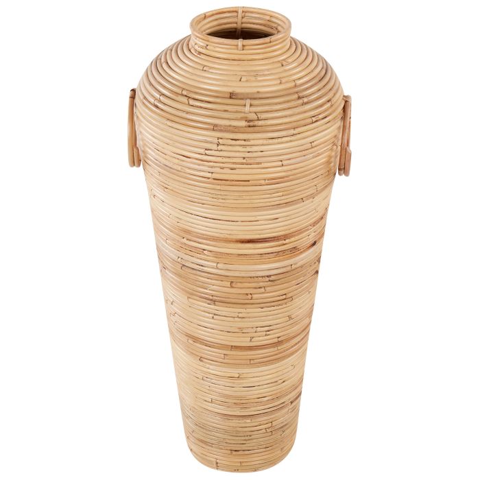 Decorative Vase ELATIA Rattan 70 cm Natural