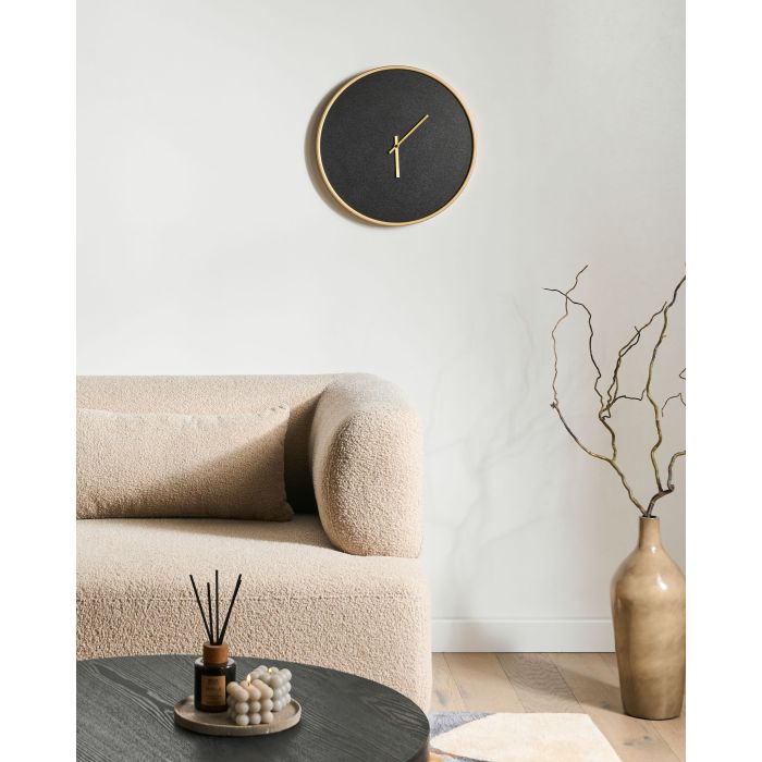 TOLVANO Wall Clock - Black