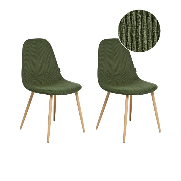FARNSTEAD Dining Chairs - Set of 2 - Green