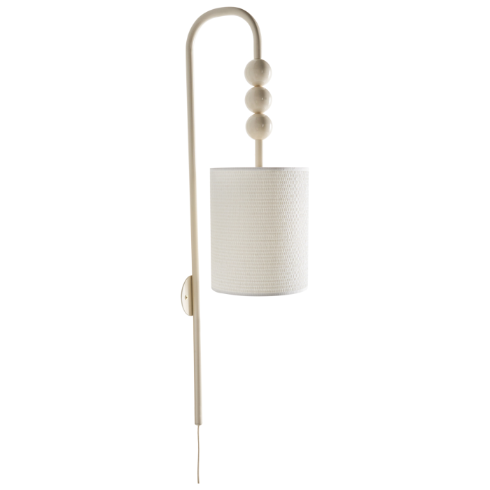 SARAVINE Metal Wall Lamp - Beige