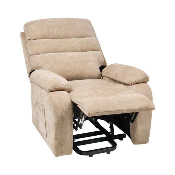 Electric Recliner Chair RISE Fabric Beige
