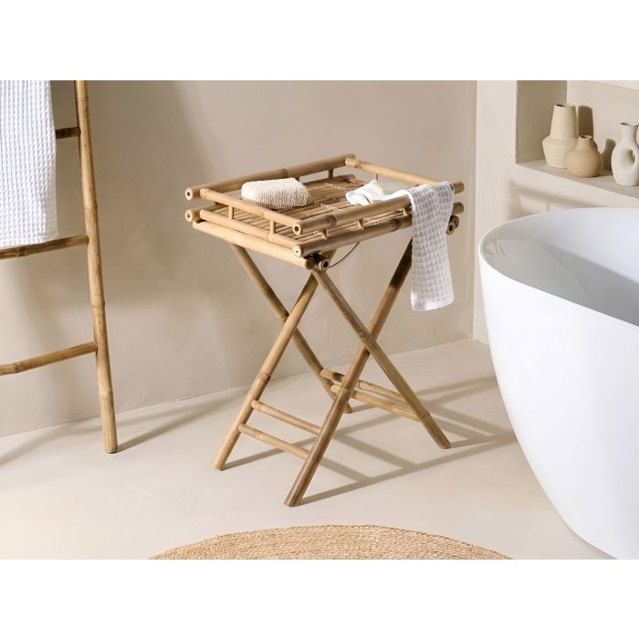 RASERO Side Table - Light Wood