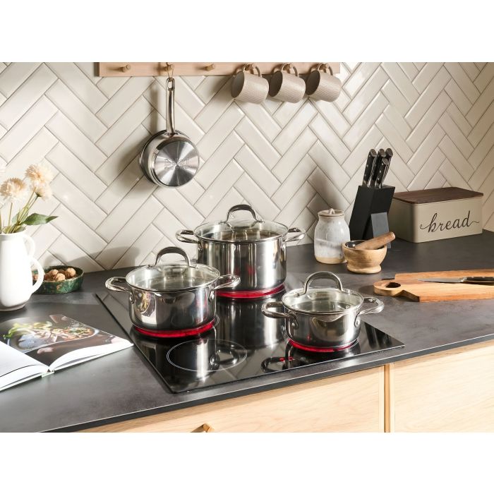 CENUFA Stainless Steel 7 Piece Pot Set - Silver