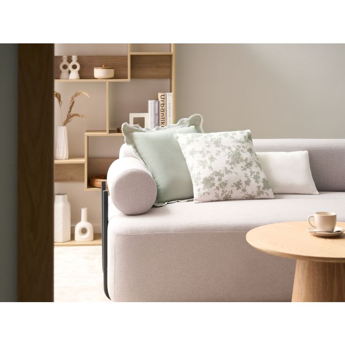 NAVERO Faux Fur Rocking Chair - Taupe