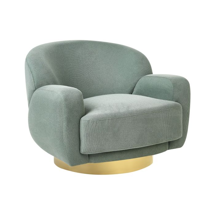 Armchair LEJRE Fabric Green