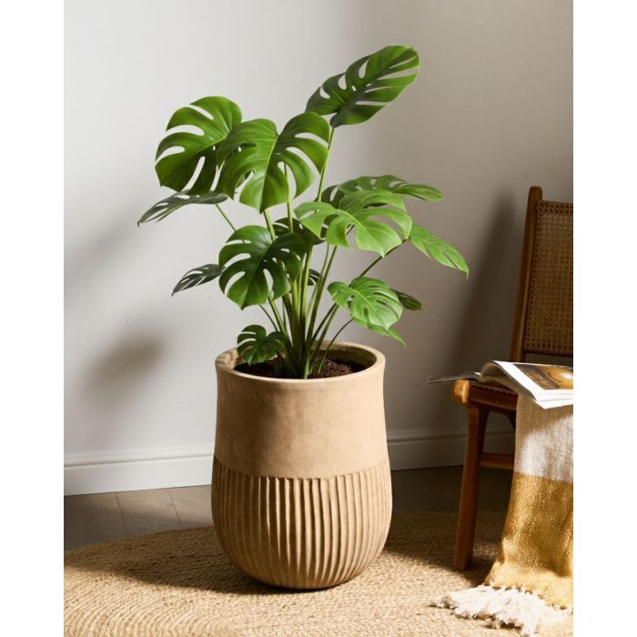 LAVERO Plant Pot - Beige