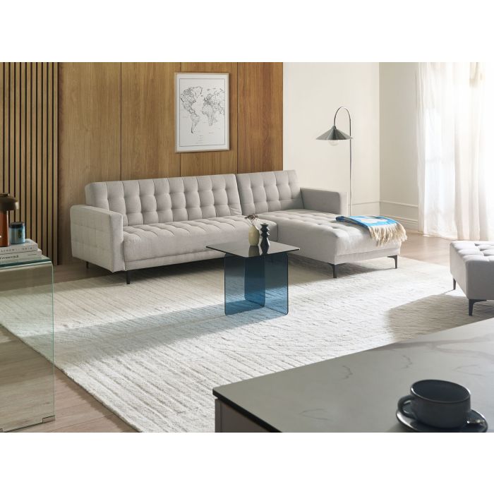 DAHIVO Velvet Office Chair - Off White