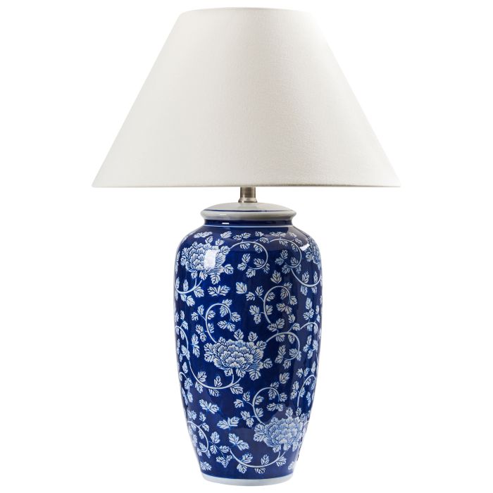 Table Lamp ANGELES Porcelain Blue
