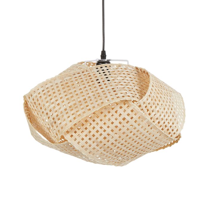 Pendant Lamp HALIL Bamboo Wood Beige