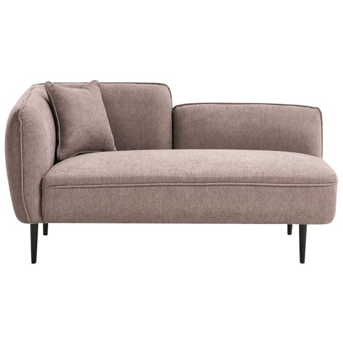 STONELEIGHON Fabric Left-Hand Chaise Lounge - Brown